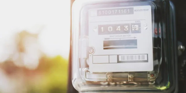 Ilustrasi meteran listrik atau token listrik 169